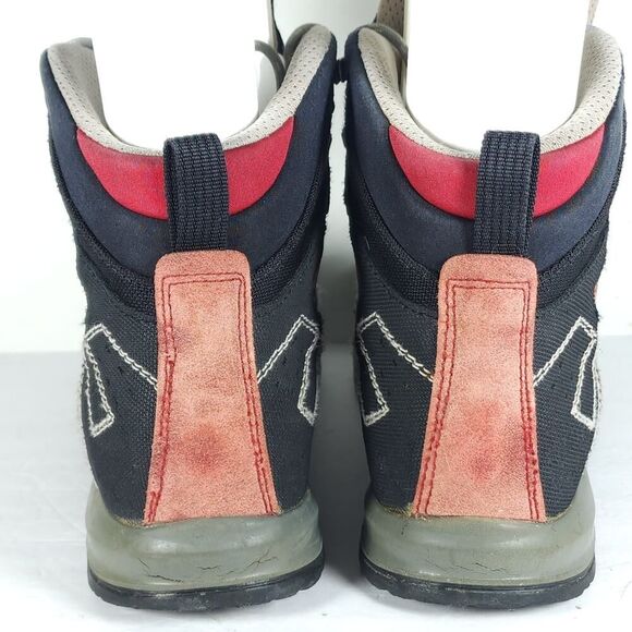 Asolo Men's Fugitive Gore-Tex US12 Black Gray Suede Waterproof Hiking Boots - Picture 8 of 16